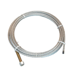 Galvanized 25′ 6″ x 5/16″ Cable for 3800/4600 # Hewitt boat lifts (Part number 2060-015G and OEM reference number L1CHG255).