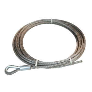 Front Cable (5/16″ x 260″ Stainless Steel) for LakeShore Products (LSP) (Part number 2090-007 and OEM reference number 20856).