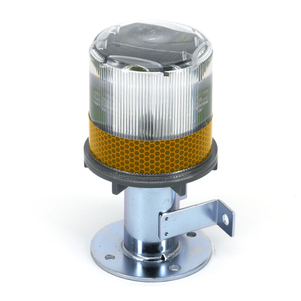 4050-012 Safety Solar Beacon Light - Amber LED Lake Lite LL-SBL-AMBER