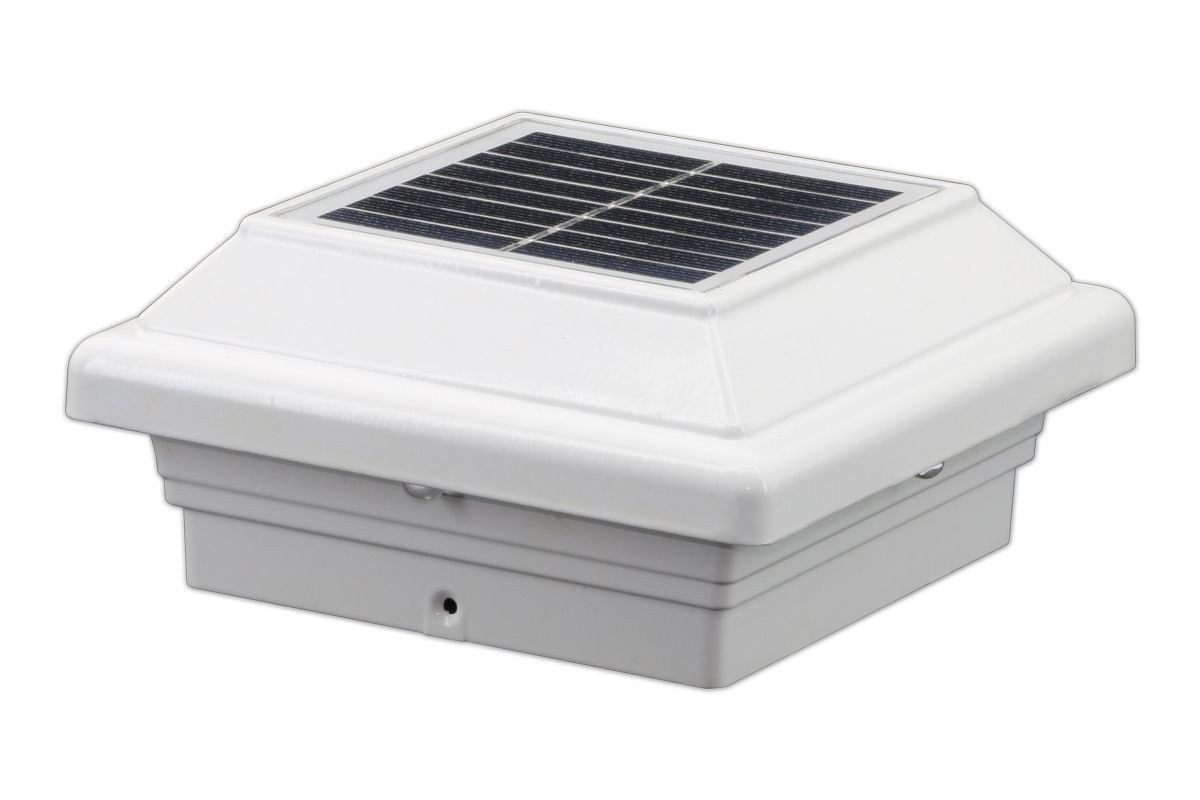 Solar Post Downward Cap Light 4x4 Lake Lite UBT-AL-400-1