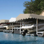 Shore Station Boat Lift Canopy Cover 13' x 62" Harbor-Time
