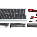 Boat Lift Solar Panel Charging Kit - 15 watt / 12 volt Lake Lite LL-SPCK-12w12v