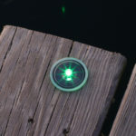 Solar Dock Dots Lights - GREEN Lake Lite LL-SDD-DOT-G