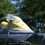 Boat Lift Solar Charging Kit 5w 12v with 12" Arm