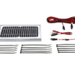 Boat Lift Solar Charging Kit 5w 12v with 12" Arm
