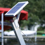 Boat Lift Solar Charging Kit 5w 12v with 12" Arm