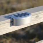 Solar Rail Light Amber Light Lake Lite LL-SRL-7-S-A