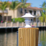 Solar Pagoda Light for that Florida Feel Lake Lite LL-SPL-PAG-W-A