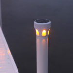 Solar Underglow Dock Light for Brock Docks Lake Lite LL-SDL-UG-WH-A