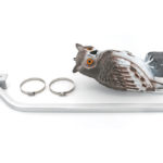 Great Horned Owl Scare Kit for Boat Lift and Docks Lake Lite LL-BLO-OWL