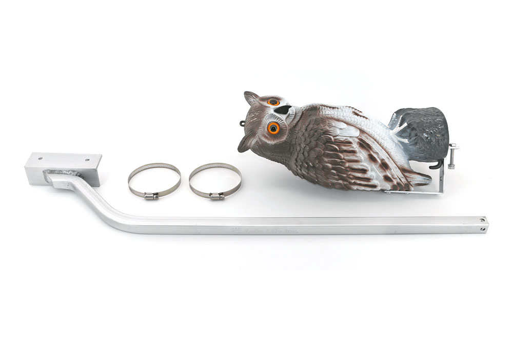 Great Horned Owl Scare Kit for Boat Lift and Docks Lake Lite LL-BLO-OWL