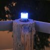 Steady or Flashing Solar Marine Light Lake Lite LL-SML-BLUE