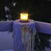 Steady or Flashing Solar Marine Light Lake Lite LL-SML-AMBER