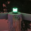 Steady or Flashing Solar Marine Light Lake Lite LL-SML-GREEN