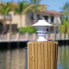 Solar Pagoda Light for that Florida Feel Lake Lite LL-SPL-PAG-W-W