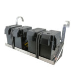 Dual Hanging Battery Tray Rounded Arms Lake Lite LL-BLBT-H-R-2