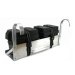 Dual Hanging Battery Tray Rounded Arms Lake Lite LL-BLBT-H-R-2