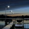 Solar Sky Light Post Light with Motion Sensor Lake Lite LL-SKL-L5-12