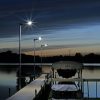 Solar Sky Light Post Light with Motion Sensor Lake Lite LL-SKL-L10-S25