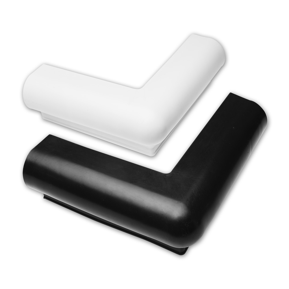 Vinyl Corner Dock Bumper 10" x 10" White Boat Lift Repair Parts