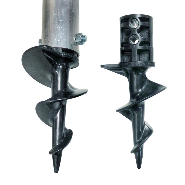 Dock Post Composite Auger for 15/8" OD Poles Boat Lift Repair Parts